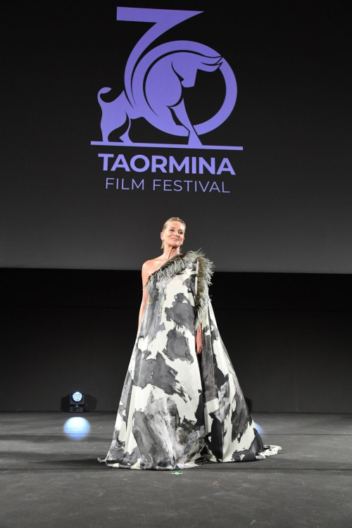 Sharon Stone at Lifetime Achievement Award at 70th Taormina Film Festival 1