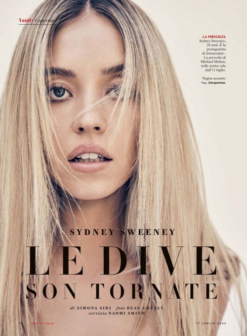 Sydney Sweeney Photoshoot for Vanity Fair Italy, July 2024 4