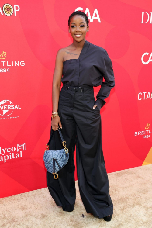 Thuso Mbedu at Charlize Theron Africa Outreach Project Block Party Universal City 1