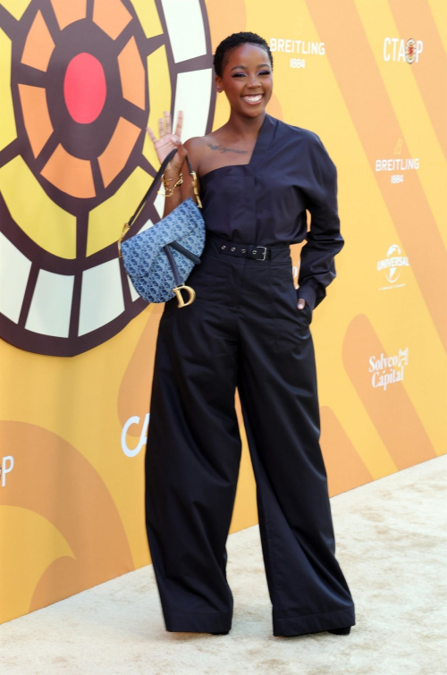 Thuso Mbedu at Charlize Theron Africa Outreach Project Block Party Universal City 2