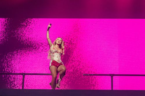 Zara Larsson Performs at Rock Werchter 2024 in Werchter 2