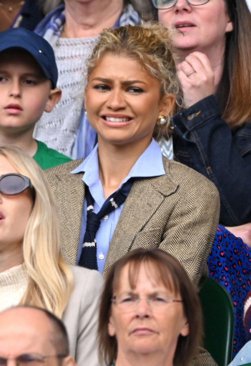 Zendaya at Wimbledon Tennis Championships London 2