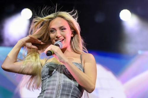 Ana Mena Performs at Jardins de Terramar CaixaBank in Sitges 3