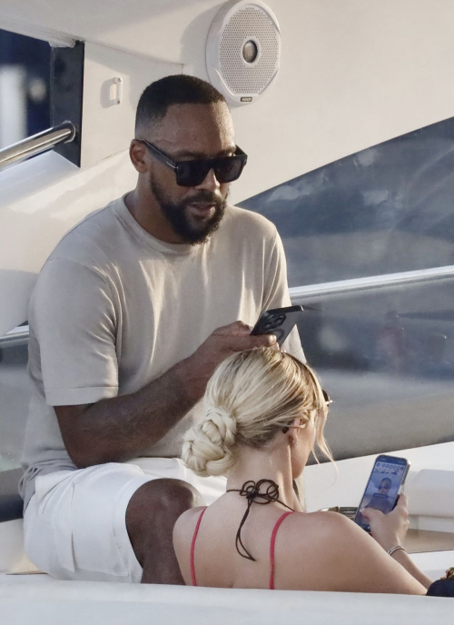 Ashley Stevenson and Marcus Jordan at Yacht in Saint Tropez 7