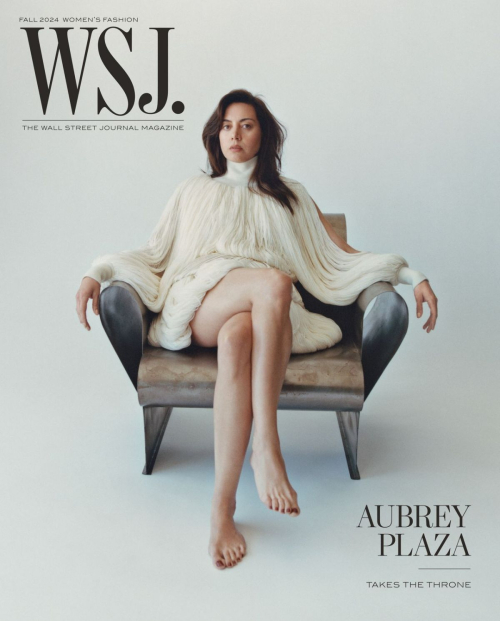 Aubrey Plaza WSJ. Magazine Fall 2024 Photoshoot