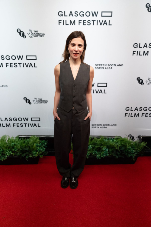 Aylin Tezel at Falling Into Place Screening Glasgow Film Festival 2