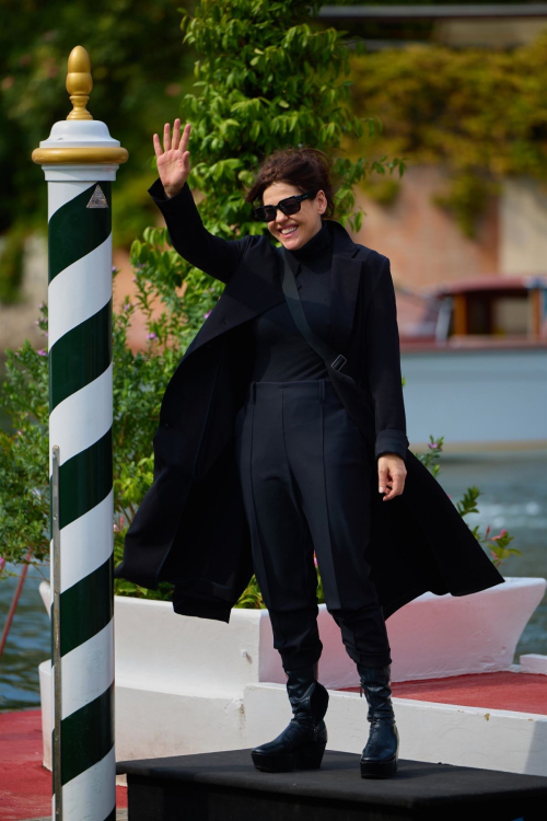 Barbara Raquel Paz Arrives at Venice Film Festival on the Lido 1