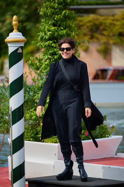 Barbara Raquel Paz Arrives at Venice Film Festival on the Lido 3