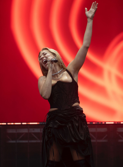 Becky Hill Performs at Boardmasters Festival 5