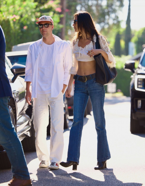 Bella Hadid Heading to a Business Meeting in West Hollywood 1