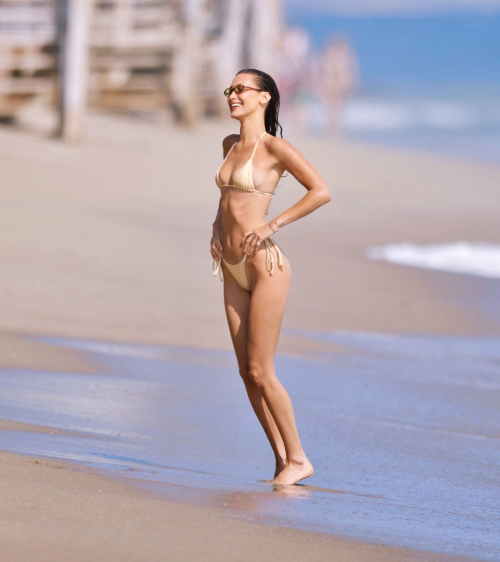 Bella Hadid in bikini at a beach in Malibu 3