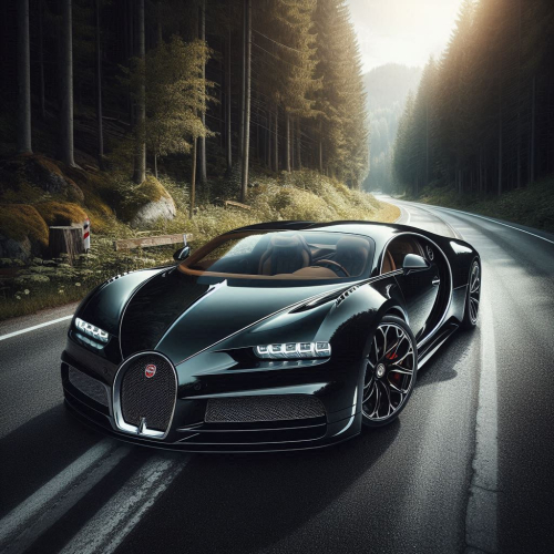 Black Bugatti: A Masterpiece of Luxury and Speed 1