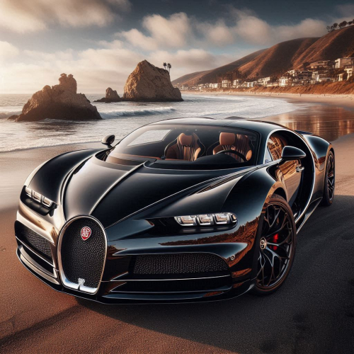 Black Bugatti: A Masterpiece of Luxury and Speed 4