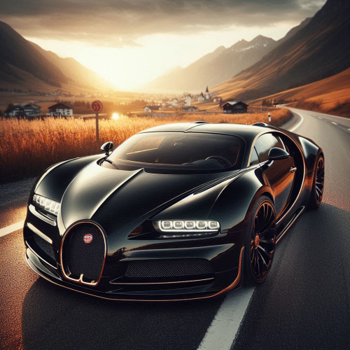 Black Bugatti: A Masterpiece of Luxury and Speed 2