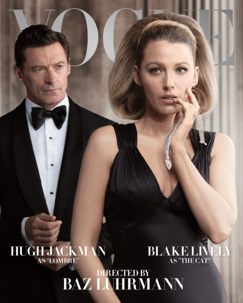 Blake Lively and Hugh Jackman for Vogue Magazine Photoshoot, September 2024