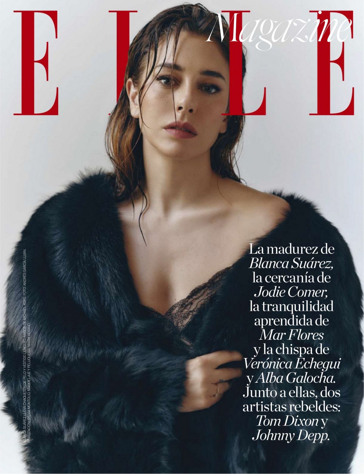 Blanca Suarez Elle Spain September 2024