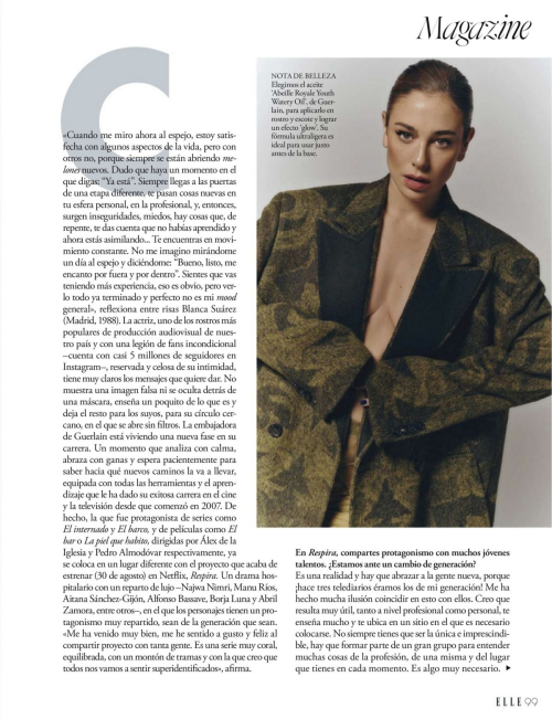 Blanca Suarez Elle Spain September 2024 2