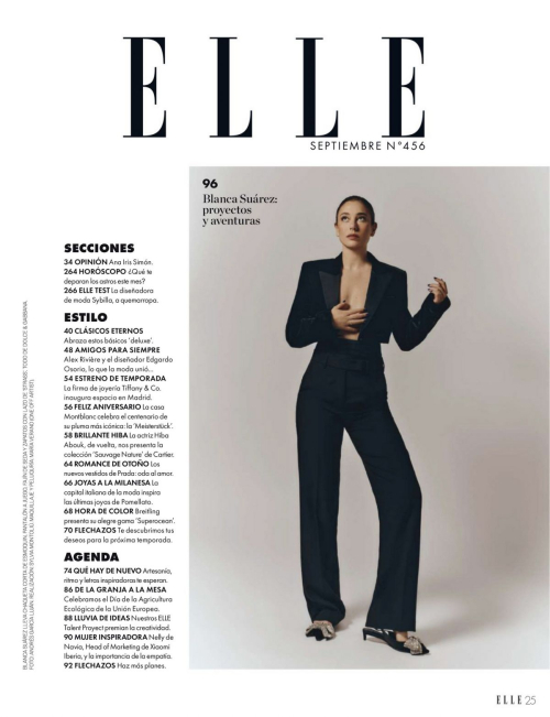 Blanca Suarez Elle Spain September 2024 6