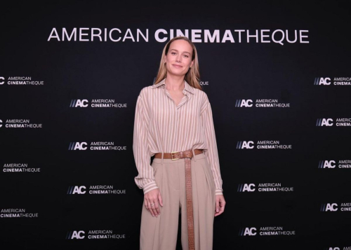 Brie Larson at American Cinematheque Live Cast Q&A in California 2024