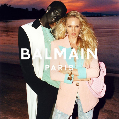 Candice Swanepoel for Balmain, August 2024 2