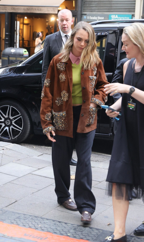 Cara Delevingne Arrives Blink Twice Premiere London August 2024 4