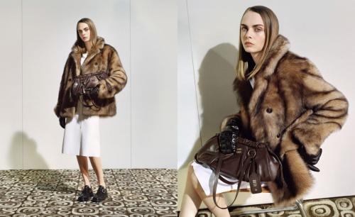 Cara Delevingne for Miu Miu Fall Winter 2024 2