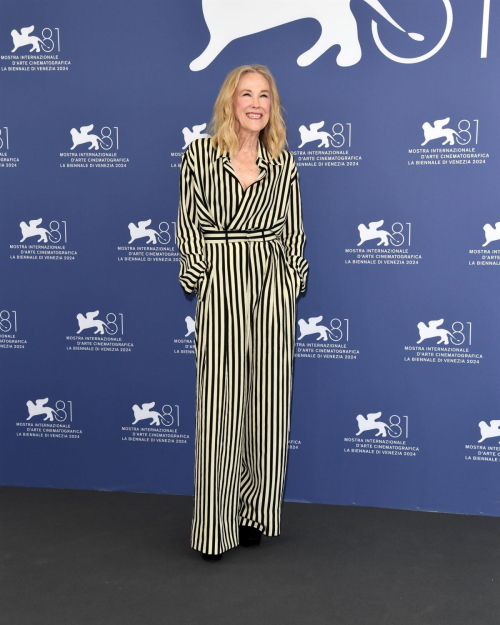 Catherine O’Hara at Beetlejuice Beetlejuice Photocall at 81st Venice International Film Festival 2