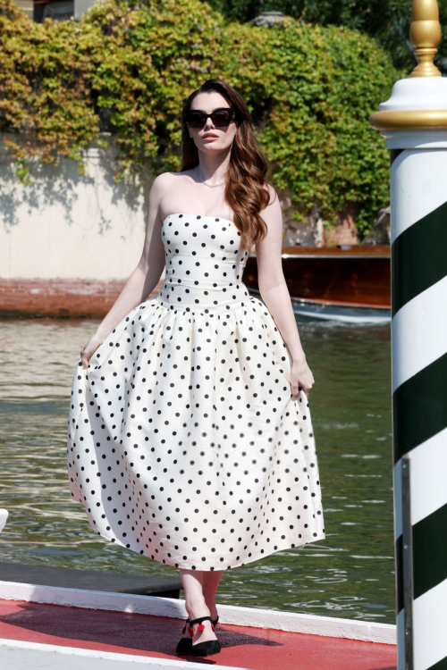 Charli Howard Arrives at Hotel Excelsior at 81st Venice International Film Festival 9