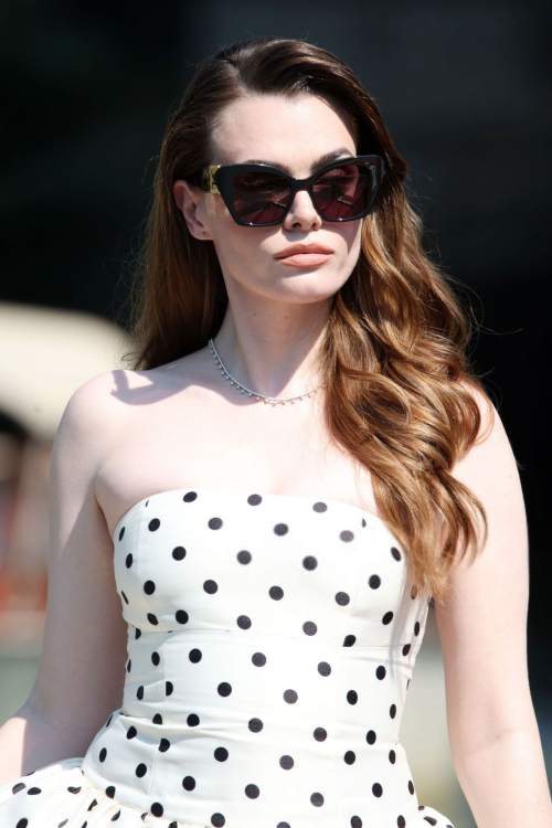 Charli Howard Arrives at Hotel Excelsior at 81st Venice International Film Festival 1