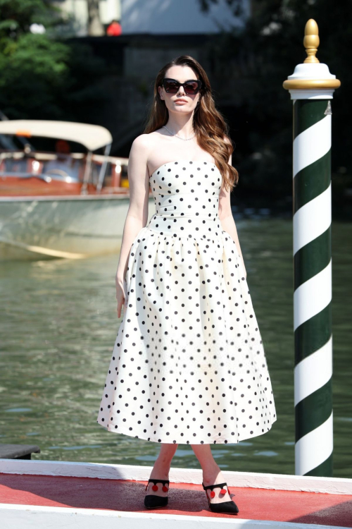 Charli Howard Arrives at Hotel Excelsior at 81st Venice International Film Festival 8