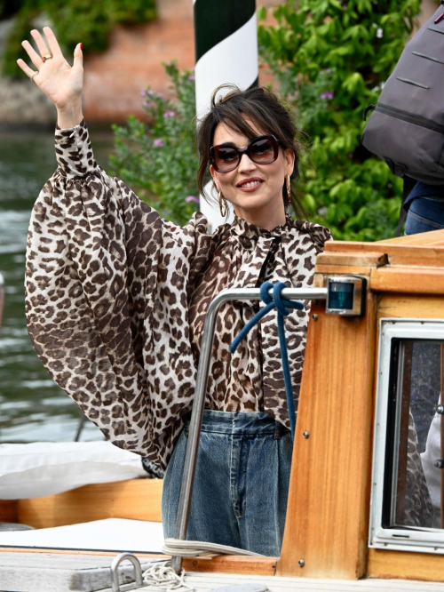 Chiara Francini Arrives at 81st Venice International Film Festival 9