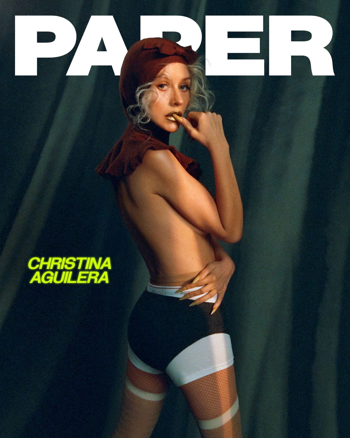 Christina Aguilera Paper Magazine August 2024 Photoshoot