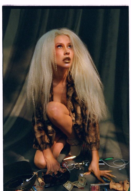 Christina Aguilera Paper Magazine August 2024 Photoshoot 10