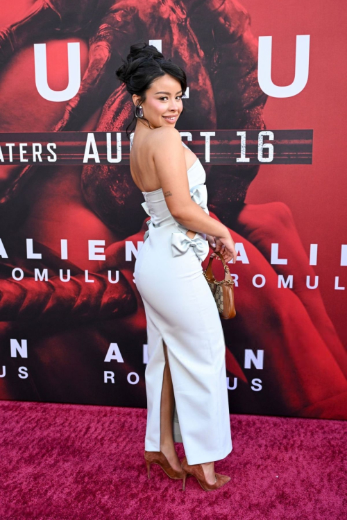 Cierra Ramirez at Alien Romulus Premiere Los Angeles 3