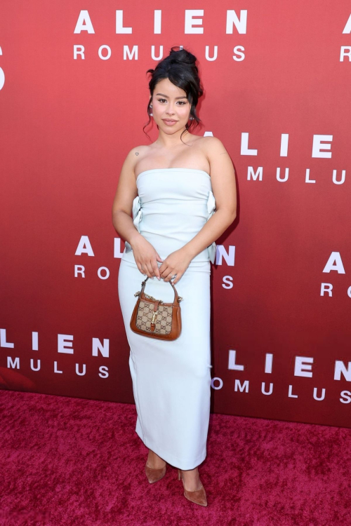 Cierra Ramirez at Alien Romulus Premiere Los Angeles 4