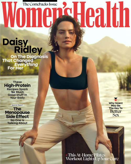 Daisy Ridley for Women’s Health August 2024