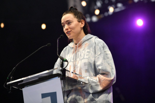 Daisy Ridley Speaking at Letters Live at Wilderness Festival 2024 in Charlbury