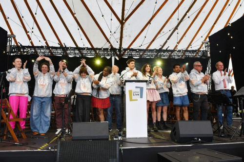 Daisy Ridley Speaking at Letters Live at Wilderness Festival 2024 in Charlbury 1