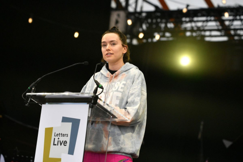 Daisy Ridley Speaking at Letters Live at Wilderness Festival 2024 in Charlbury 2