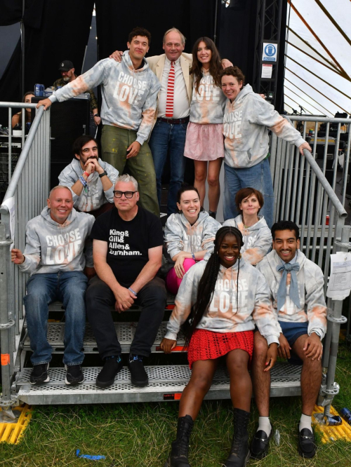 Daisy Ridley Speaking at Letters Live at Wilderness Festival 2024 in Charlbury 4