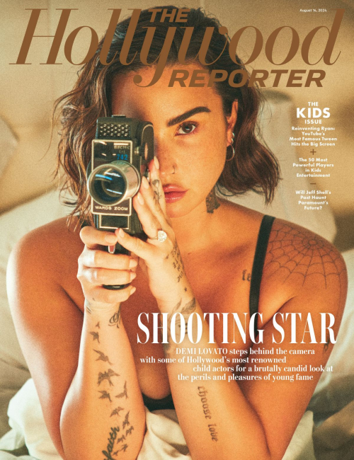 Demi Lovato for The Hollywood Reporter August 2024