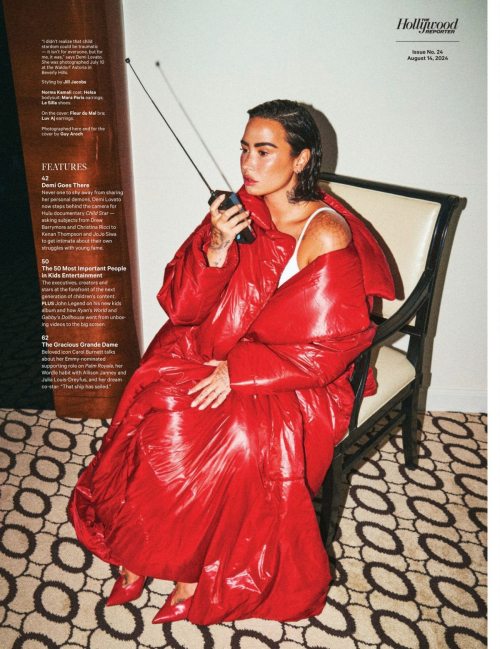 Demi Lovato The Hollywood Reporter August 2024 10