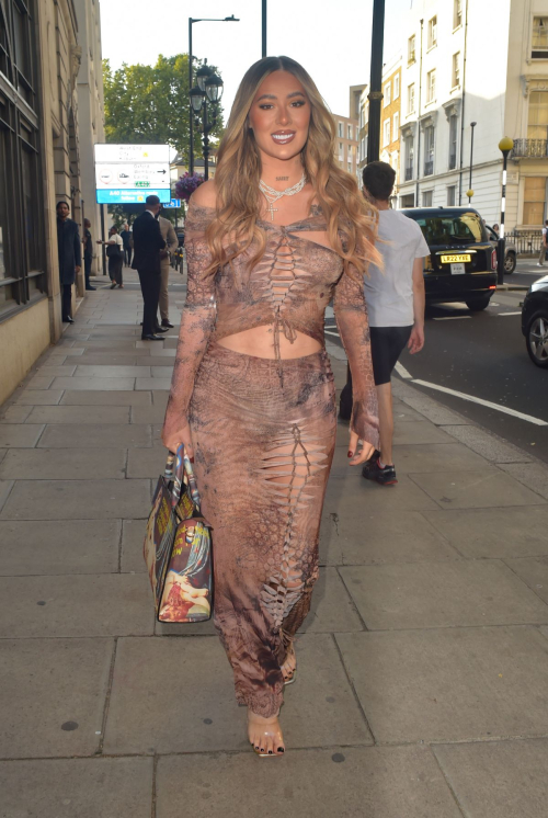 Demi Sims Arrives at National Reality TV Awards 2024 in London