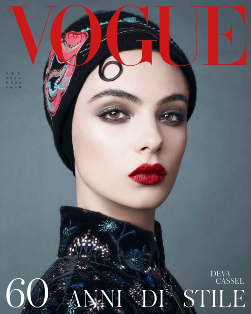 Deva Cassel for Vogue Italy September 2024