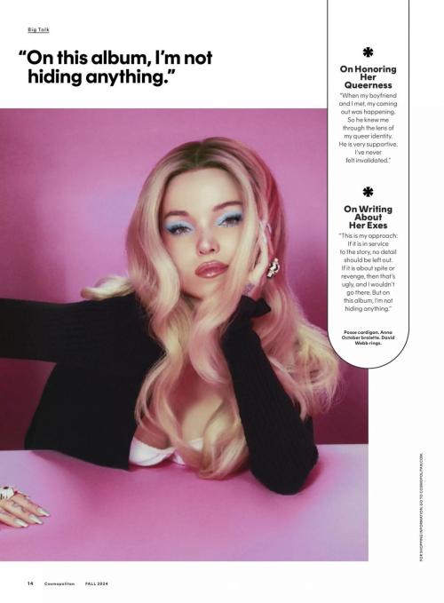 Dove Cameron in Cosmopolitan Magazine June 2024 2