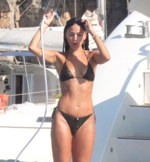 Eiza Gonzalez in Bikini at a Yacht in Ibiza, August 2024 7