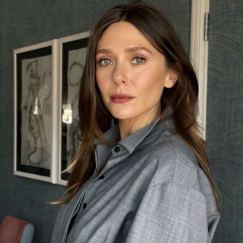 Elizabeth Olsen His Three Daughters Press Portraits August 2024 4