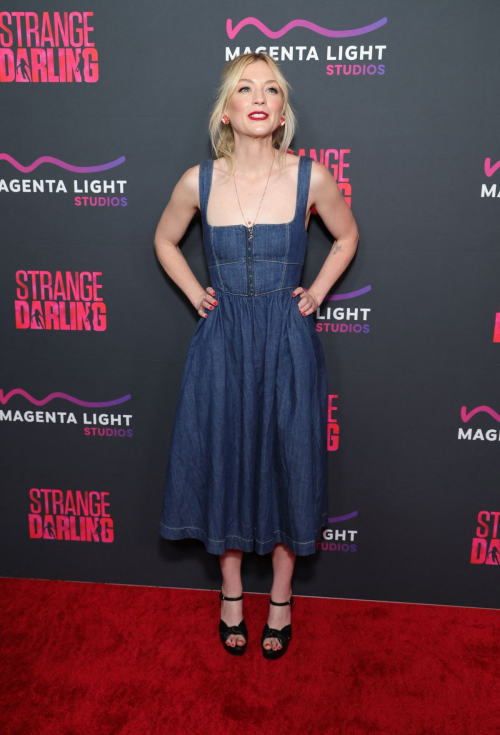 Emily Kinney at Strange Darling Premiere DGA Theater Complex Los Angeles 1