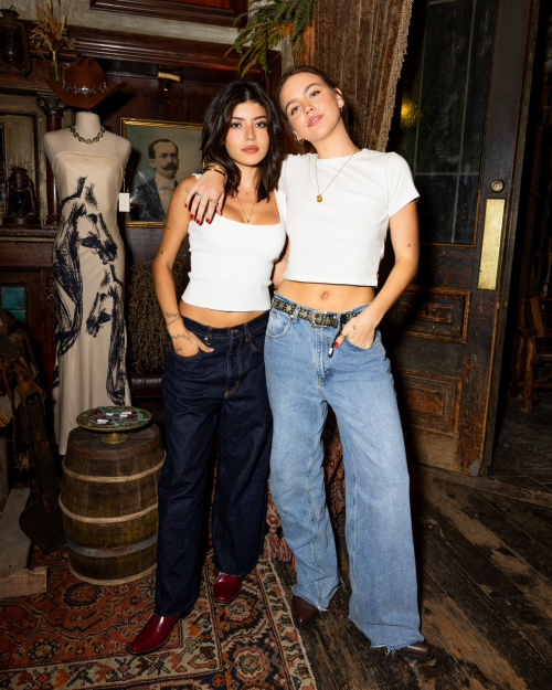 Emma Brooks and Sabrina Quesada at Anthropologie’s Anthro Saloon in Los Angeles August 2024 1