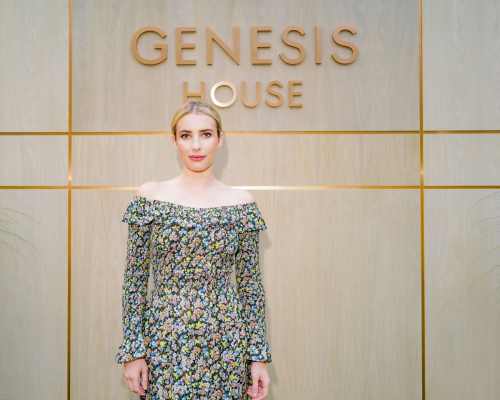 Emma Roberts at Genesis House x Marc Hom Re-Framed Hamptons Dinner at Water Mill August 2024 1